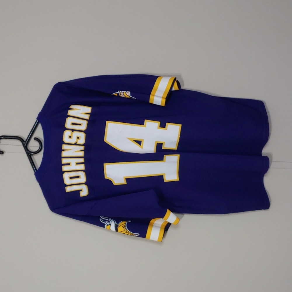 VTG Minnesota Vikings Jersey Brad Johnson #14 Logo 7 Size XL